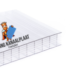 Polycarbonaat Kanaalplaat Helder 32 mm